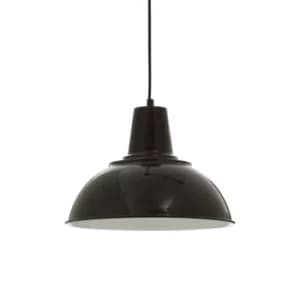 Interiors by PH Bryen Metal Pendant Light, black