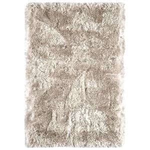 Asiatic Plush Shaggy Rug - 120 x 170cm - Sand