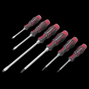 Hammer-thru Screwdriver Set 6 Piece