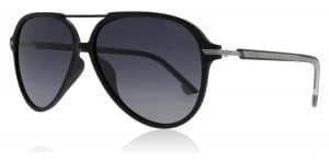 Police SPL582 Sunglasses Matte Black U28Z Polariserade 58mm
