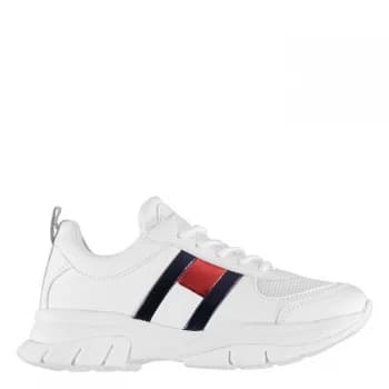 Tommy Hilfiger Tommy Lace Chunky Trainers - White 100