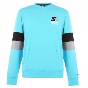 Starter Decker Sweatshirt - Blue Curacao
