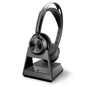 Poly Voyager Focus 2 Office-M USB-A Headset with Stand