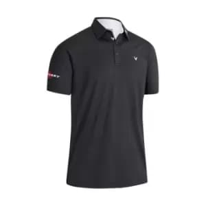 Original Penguin Golf Block Polo Shirt Mens - Black