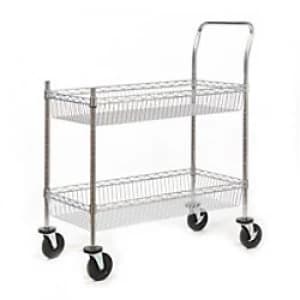GPC Trolley SWI42Y Chrome Plated Wire 120L 510mm x 1100mm x 510mm
