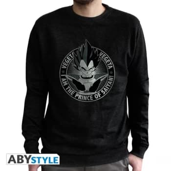 Dragon Ball - Vegeta Mens X-Large Hoodie - Black