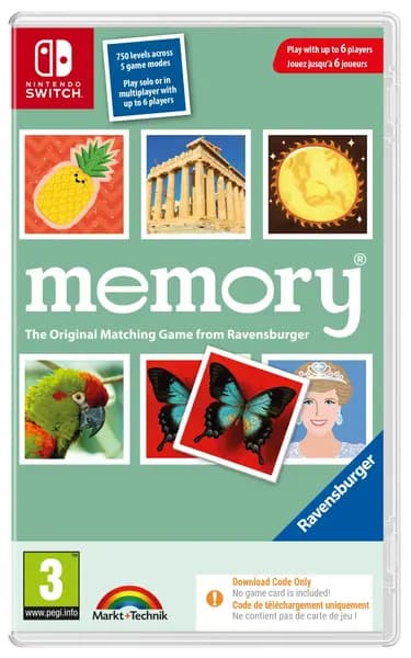 Ravensburger Memory Nintendo Switch Game