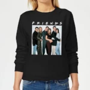 Friends Group Shot Womens Sweatshirt - Black