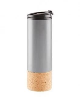 Premier Housewares Mimo Travel Mug With Cork Base - Grey