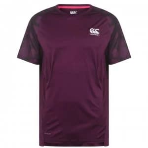 Canterbury Light Grip T Shirt Mens - Purple