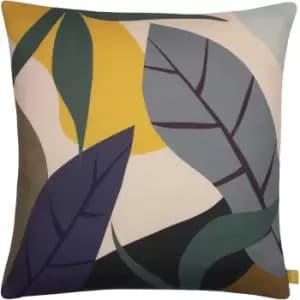 Junglo 100% Recycled Cushion Multicolour, Multicolour / 43 x 43cm / Polyester Filled