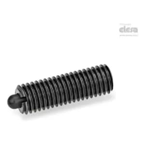 Elesa - Bolt spring plunger-GN 616.1-M12-S