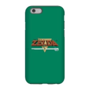 Nintendo The Legend Of Zelda Retro Logo Phone Case - iPhone 6 - Tough Case - Gloss