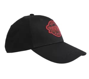 Guns N' Roses - Red Circle Logo Mens Baseball Cap - Black