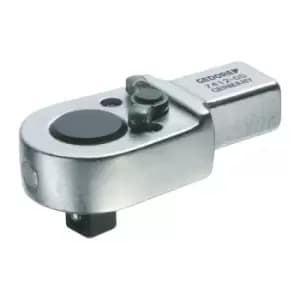 Embout a cliquet reversible 7412-00 1/4 po. 9 x 12mm acier CV GEDORE