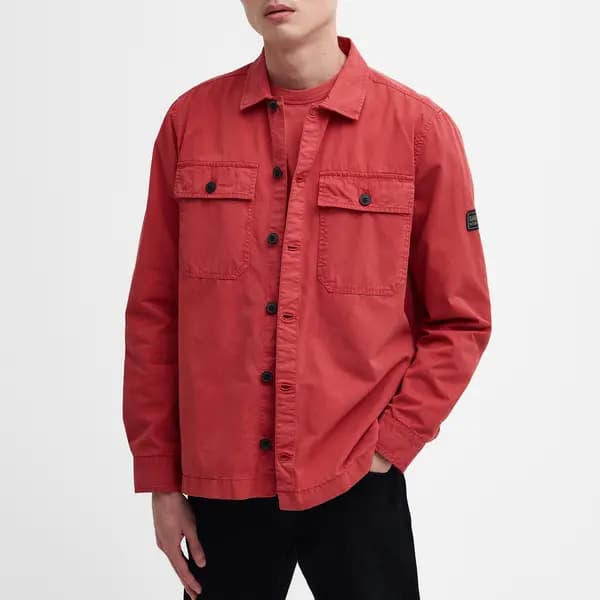 Barbour International Adey Canvas Overshirt - L
