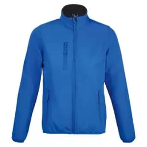 SOLS Womens/Ladies Radian Soft Shell Jacket (M) (Royal Blue)