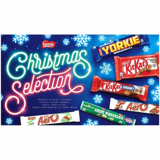 Nestle Christmas Chocolate Selection Box 216g