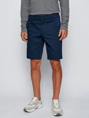 Hugo Boss Athleisure Liem 4 Jersey Slim Fit Shorts Navy Size 32 Men