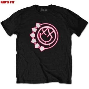 Blink-182 - Six Arrow Smiley Kids 3 - 4 Years T-Shirt - Black