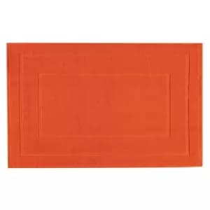 Linea Egyptian Bath Mat - Orange