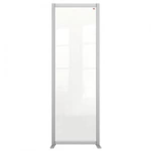 Nobo Premium Plus Modular Protection Room Divider Screen Plexiglass Acrylic Transparent 1800 x 600 x 600 mm