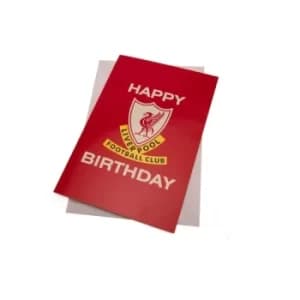 Liverpool FC Birthday Card Liverbird