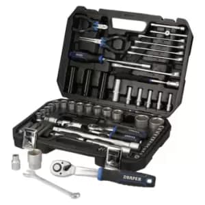 Draper HI-TORQ® Metric Socket Set, 1/4" & 1/2" Sq. Dr. (83 Piece)