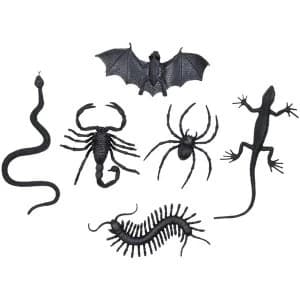 Scary Animals Decoration (Pack Of 6)
