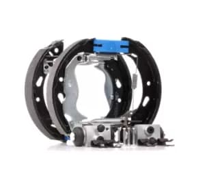 ATE Brake Set, drum brakes 03.0520-7619.3 FORD,Fiesta Mk6 Schragheck (JA8, JR8),Fiesta Mk6 Limousine,Fiesta Mk6 Kastenwagen,KA+ Schragheck (UK, FK)