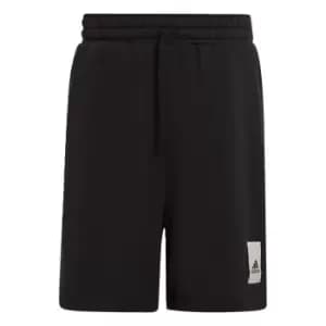 adidas Lounge Fleece Shorts Mens - Black