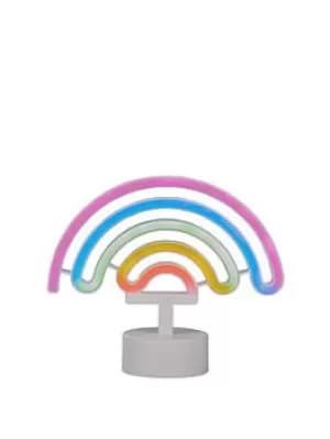 Glow Neon Rainbow Table Lamp