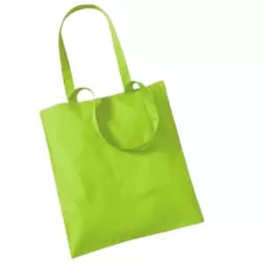 Westford Mill Promo Bag For Life - 10 Litres (One Size) (Lime)