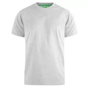 Duke Mens D555 Kingsize Flyers-1 Crew Neck T-Shirt (3XL) (Grey)