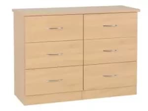 Seconique Nevada Sonoma Oak 33 Drawer Chest of Drawers
