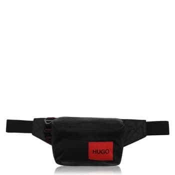 Hugo Logo Bum Bag - Black
