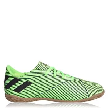 adidas Nemeziz 19.4 Childrens Indoor Football Trainers - Green