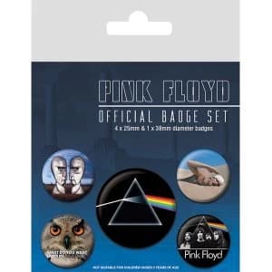 Pink Floyd 5 Badge Pack
