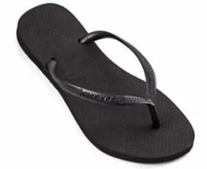Havaianas Top Flip Flops - Black - UK 6-7