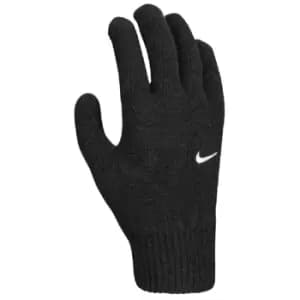 Nike Mens Tech Grip 2.0 Knitted Swoosh Gloves (L-XL) (Black)