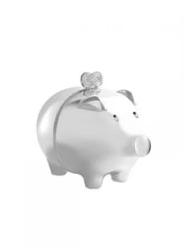 Wedgwood Vera Wang Infinity Baby Piggy Bank