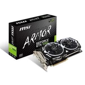 MSI GTX 1060 Armor OC V1 6GB DDR5 PCIE 8MSGTX1060ARMOR6G