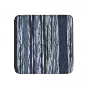 Denby Black Stripe Coasters Set of 6