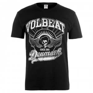 Official Volbeat Band T Shirt Mens - Denmark