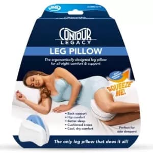 JML Contour Legacy Leg Pillow - White