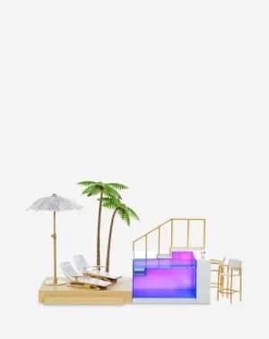 Rainbow High Beach Club Playset