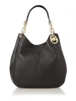 Michael Kors Fulton Black large hobo bag Black