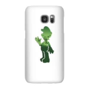 Nintendo Super Mario Luigi Silhouette Phone Case - Samsung S7 - Snap Case - Gloss