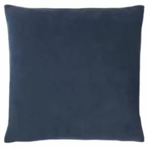 Furn Kobe Velvet Cushion Cover (One Size) (Navy)