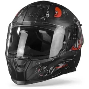 Nexx SX.100R Abisal Black Red Matt S
